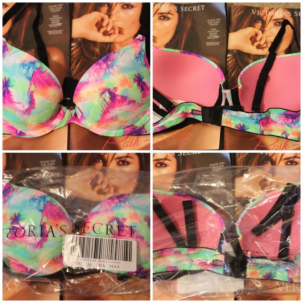 NWT Victoria’s Secret Wear Everywhere Push up Bra